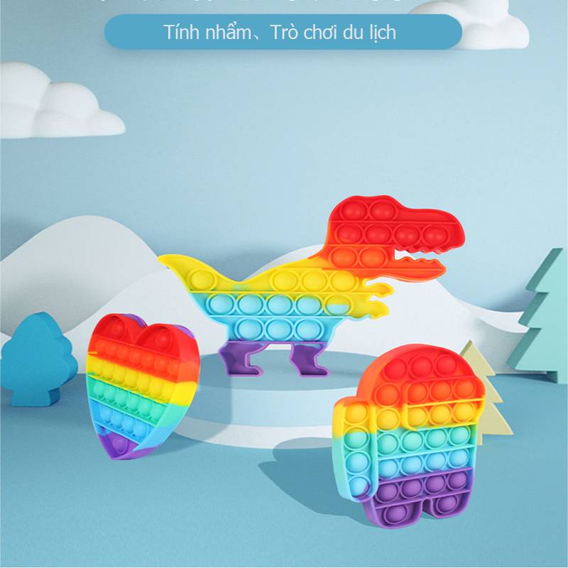 Bán đồ chơi gặm nhấm gặm nhấm máy tính để bàn Đồ Chơi Bóp Tay trò chơi giải trí pop it fidget toy