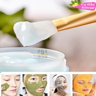 Combo 2 Cọ Quét Mặt Nạ, Cọ Silicon, Cọ Lông