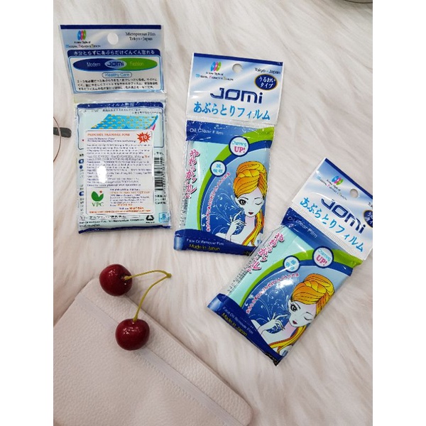 Giấy Thấm Dầu Jomi Oil Clear Film Nhật Bản - Gói 70 Miếng