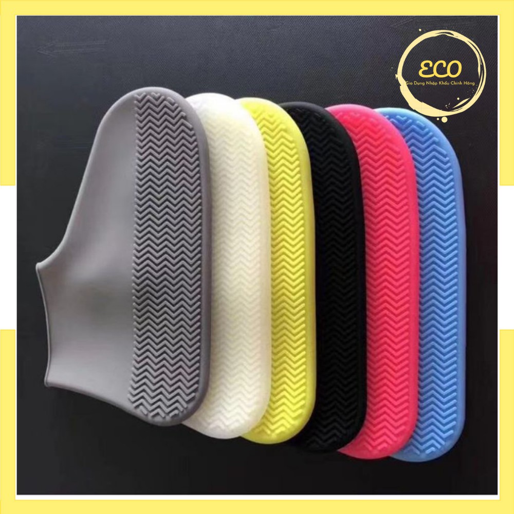 Bọc Giày Đi Mưa Silicon Chống Trượt Loại Dày Tái Sử Dụng Nhiều Lần Có Video Quay Thật | BigBuy360 - bigbuy360.vn