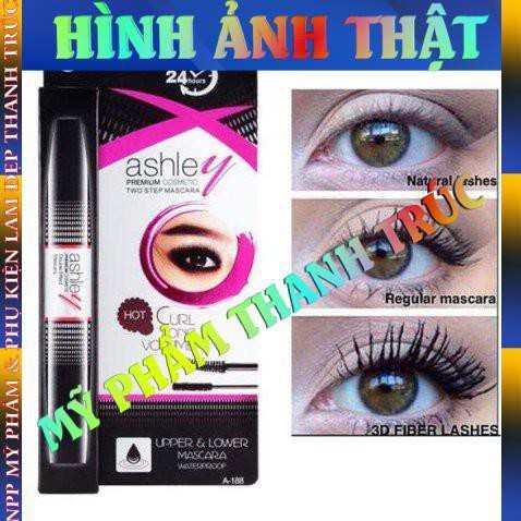 MASCARA 2 ĐẦU ASHLEY KHÔNG LEM TRÔI SUỐT 24H THÁI LAN