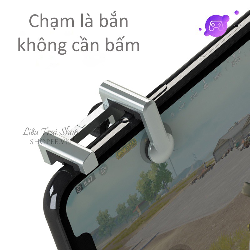 Nút bấm chơi game cảm ứng pubg chơi găm bằng 4 ngón