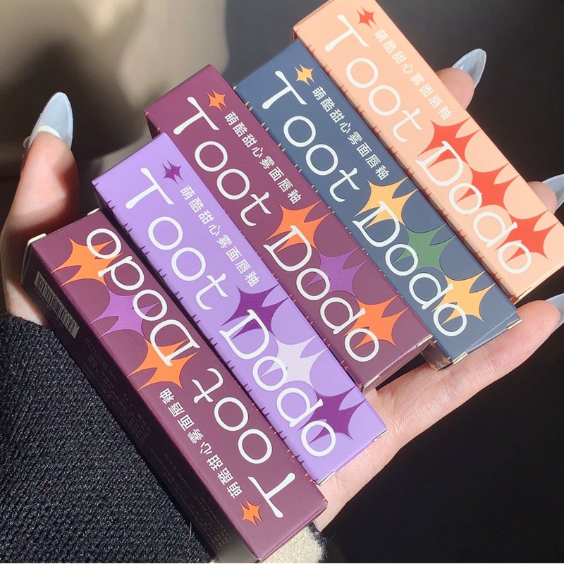 ✨[Hàng Mới Về] Son Kem  lì Toot Dodo Tông Nhung Lì Chống Nước Lâu Trôi 8 màu tùy chọn