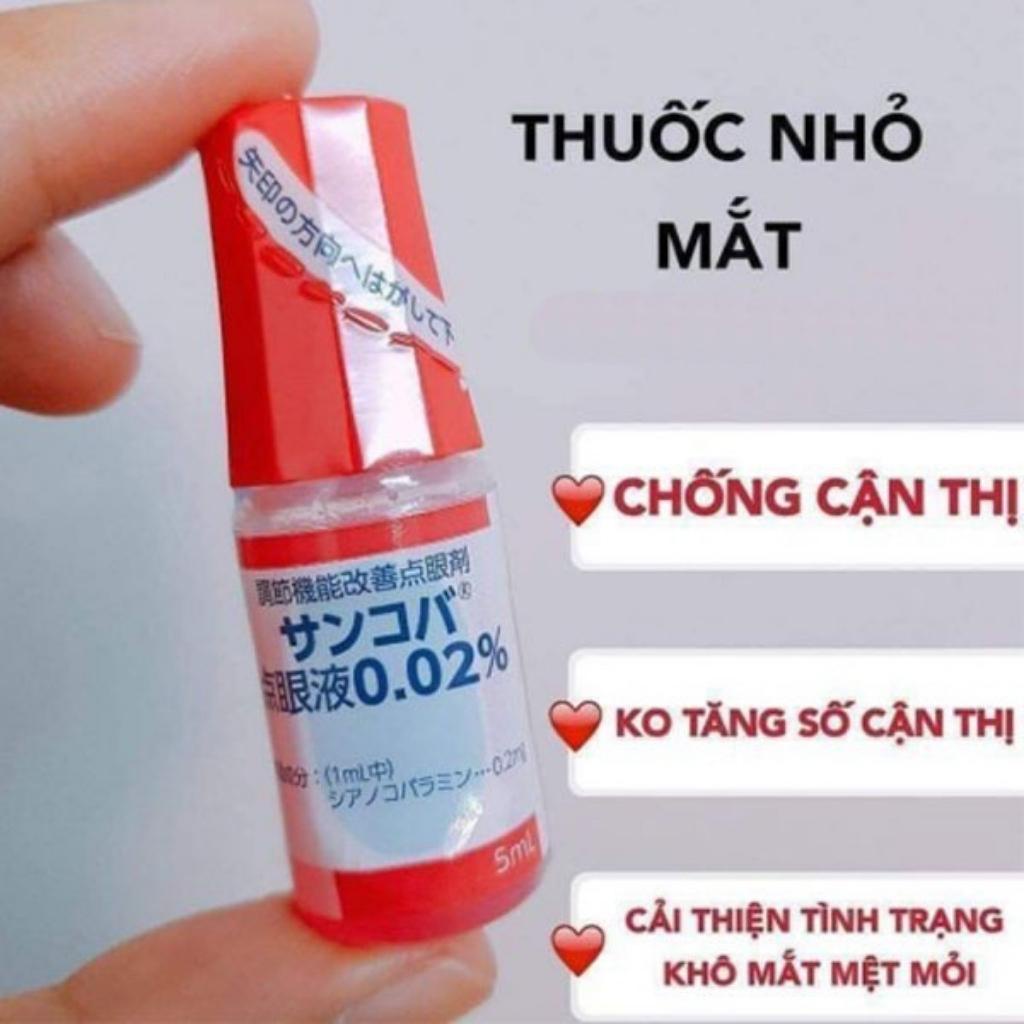 Nhỏ Mắt Santen Sancoba Ophthalmic Solution 0.02% 5ml