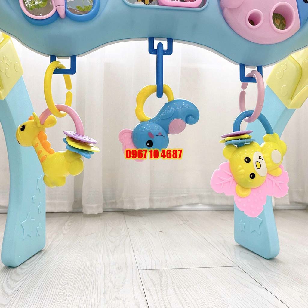 Kệ chữ A Umoo cho bé nằm chơi có phát nhạc