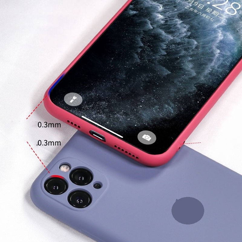 Ốp iPhone sillicon TPU bảo vệ camera cho iPhone 11 Pro ProMax 7 8 Plus X Xs XR XsMax