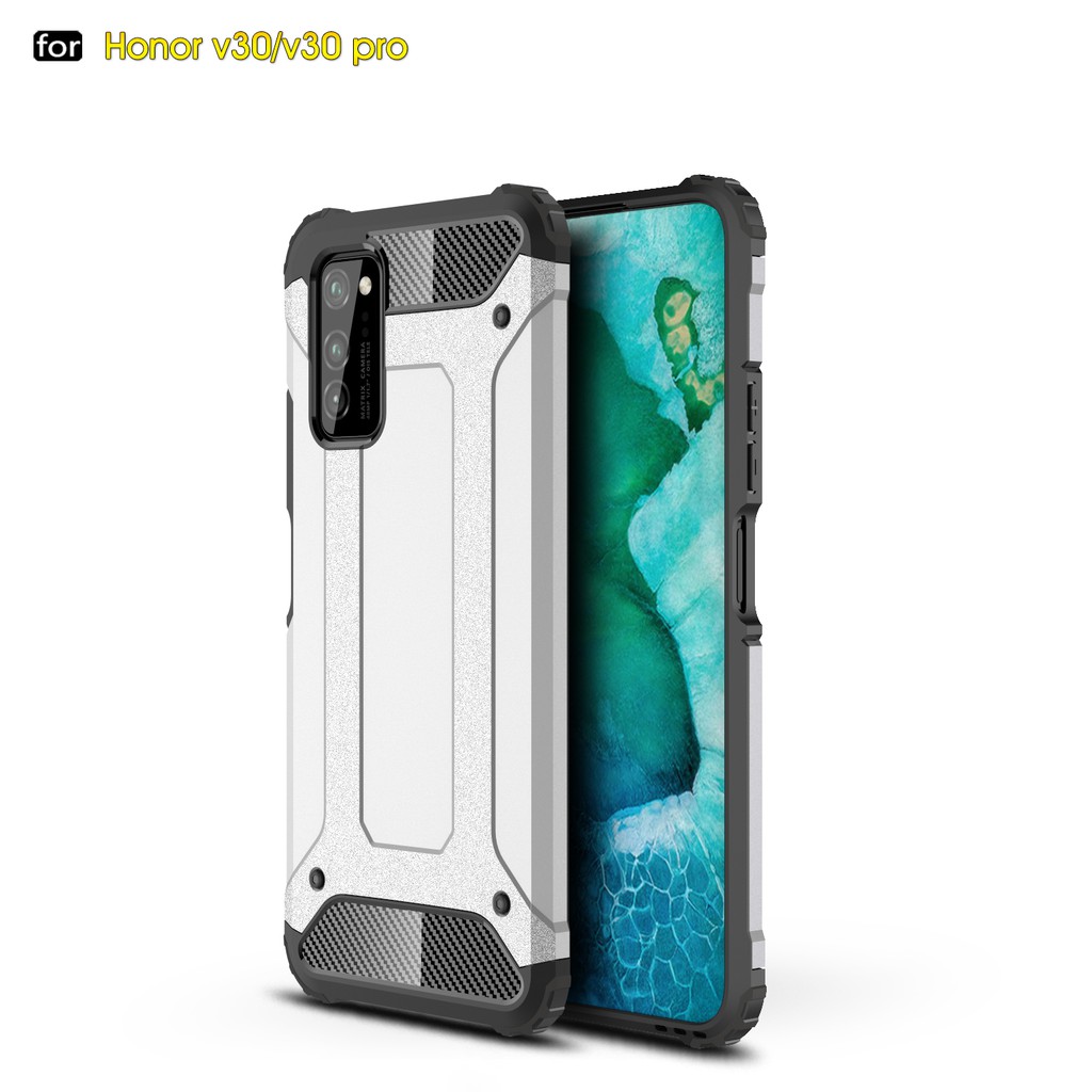 Ốp Lưng Tpu + Pc Cao Cấp Cho Huawei Honor V30 / Play 4 Pro / V30 Pro