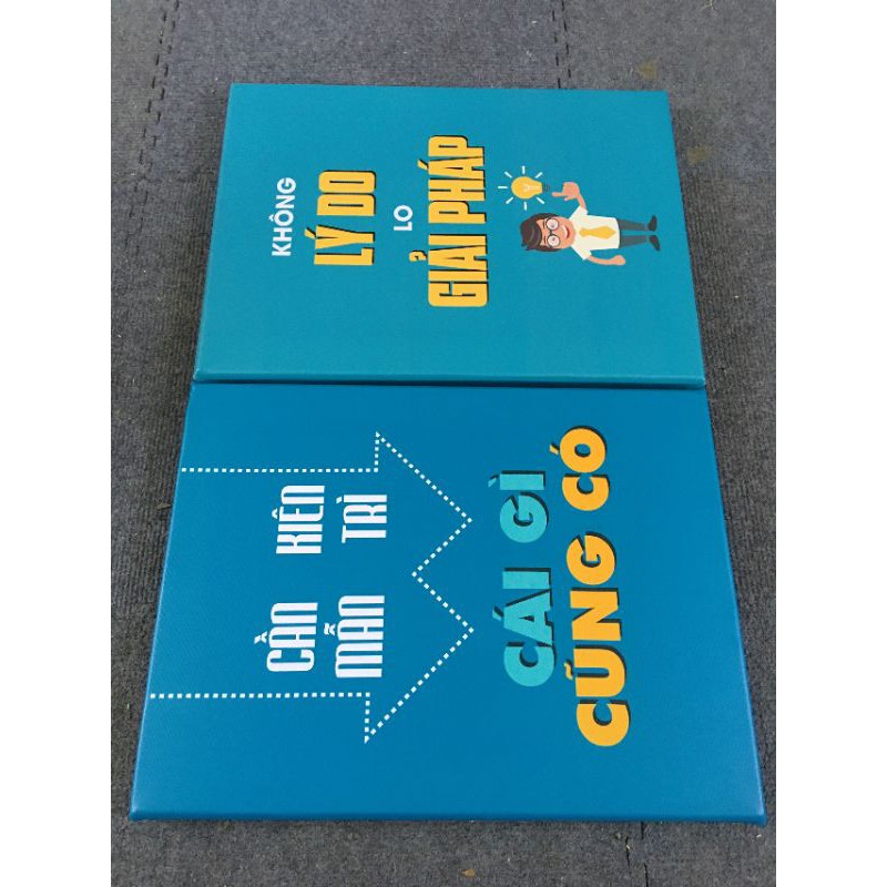 Tranh canvas động lực " tâm ở đâu sự nghiệp ta ở đó " tặng đinh treo tranh
