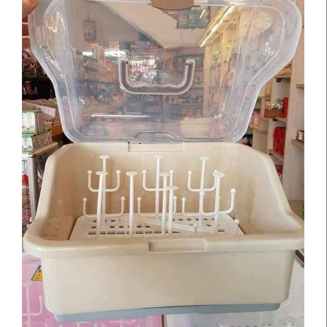 KHAY ÚP CỐC BÌN SỮA CÓ NẮP ĐẬY