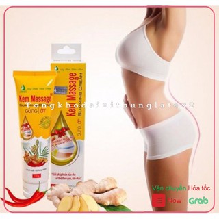 Kem tan mỡ Ngân Bình chính hãng - Kem massage gừng ớt chính hãng