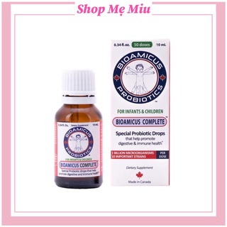 Men vi sinh 10 chủng bioamicus complete 10 ml