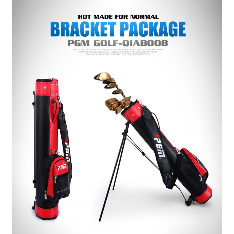 TÚI GẬY TẬP GOLF CÓ CHÂN CHỐNG - PGM GOLF STENTS BAG - QIAB008