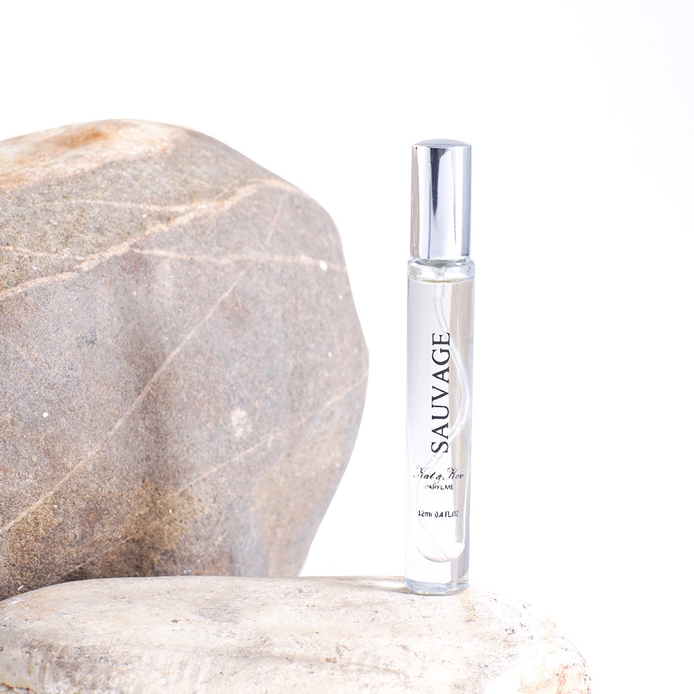 Nước hoa nam Sauvage Kat &amp; Kev Parfume chiết xuất tự nhiên / Dầu thơm nam  (Chai 12ml) hàng chính hãng