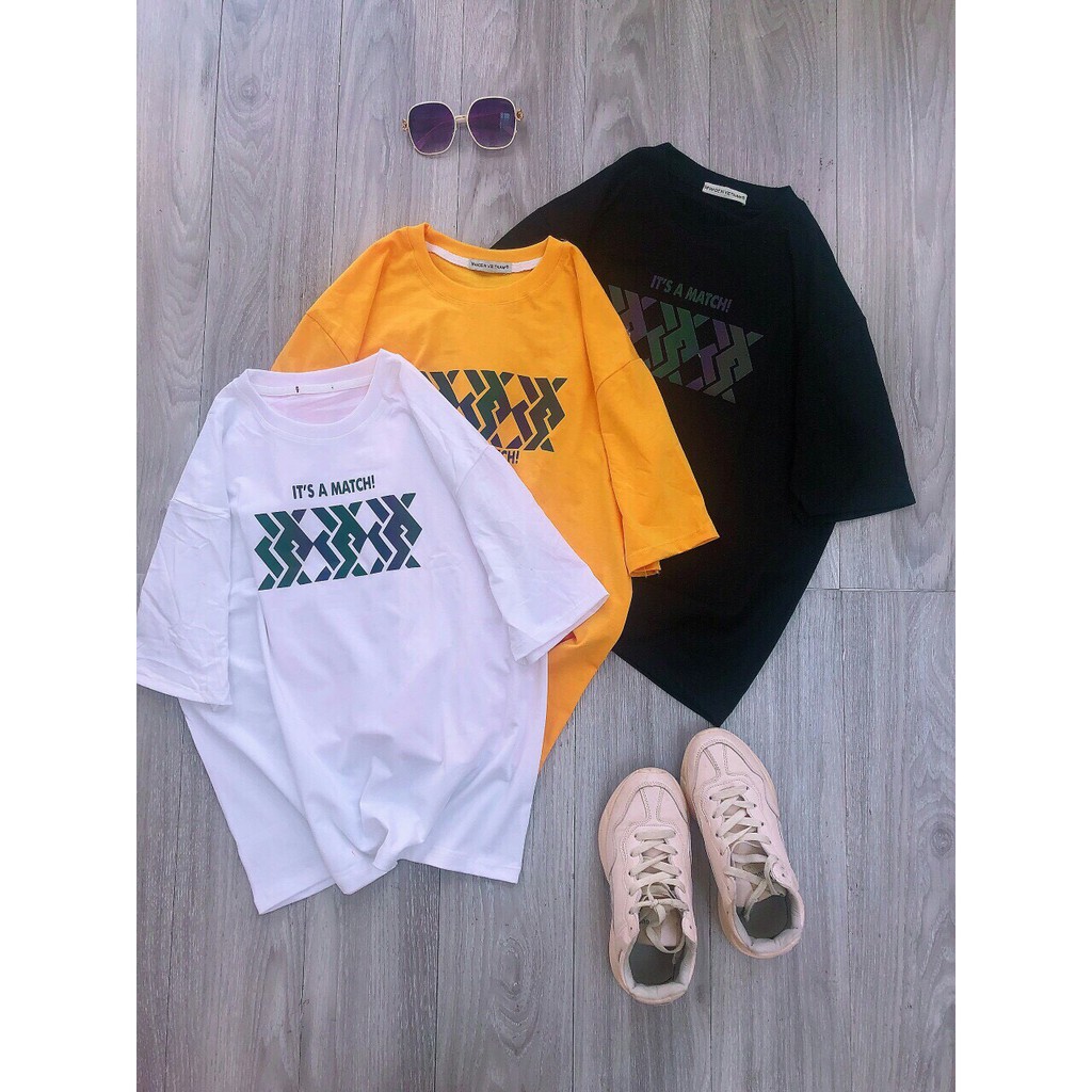 Áo Thun Phản Quang In Nổi Cho Cả Nam và Nữ - Size M-L-XL-XXL(Chất liệu Cotton Xịn)BAO ĐỔI TRẢ MIỄN PHÍ)