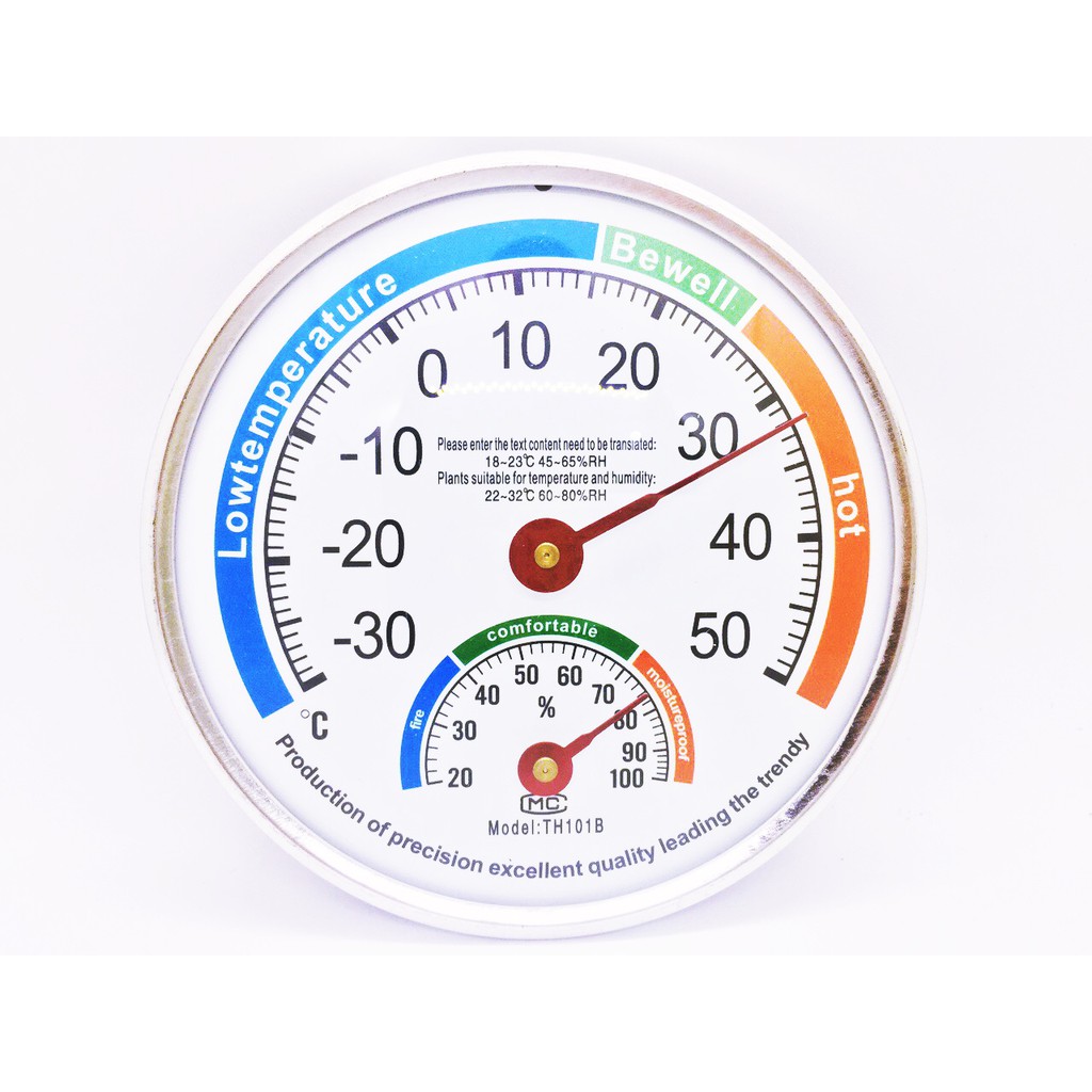 Nhiệt Ẩm Kế Cơ Học Thermometer TH101B - Thiết Bị Chuyên Dụng Để Đo Độ Ẩm Và Nhiệt Độ