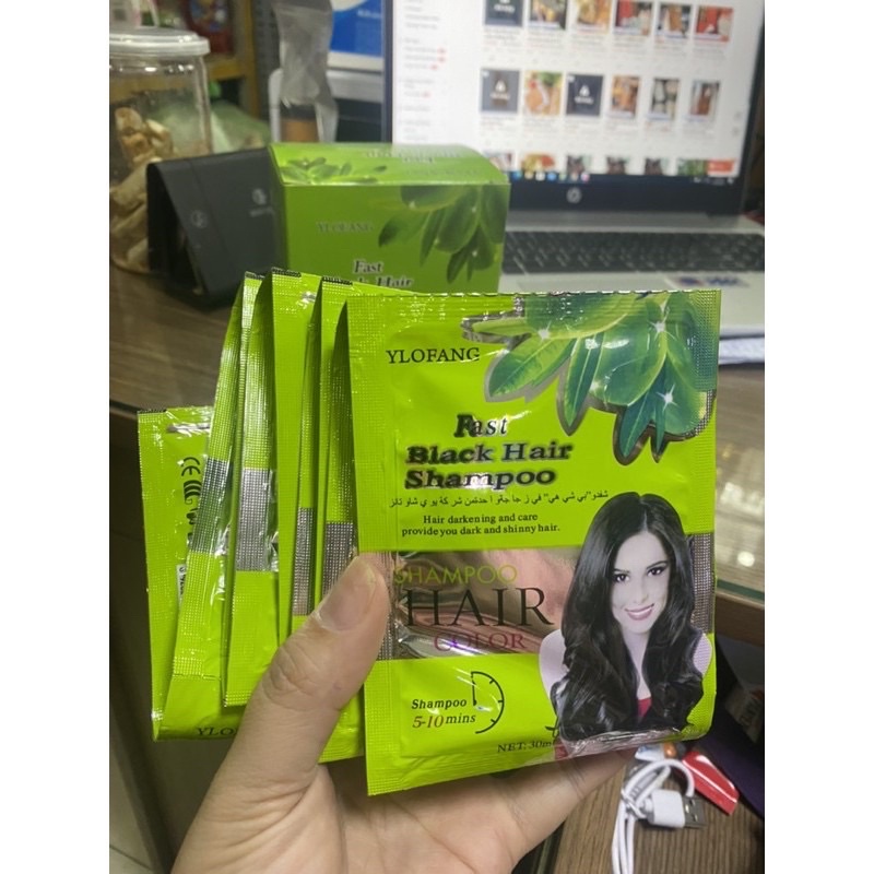 Dầu gội đen tóc Ylofang Thái Lan