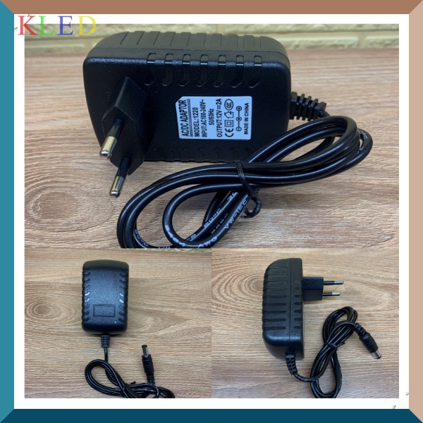 JCLED - Adapter 12V5A, Nguồn Neon 12V2A, 12V5A, 12V8A  12V 10A kèm jack nối