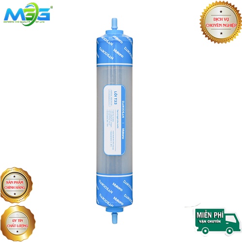 Lõi lọc nước Đại Việt T33 chính hãng, than hoạt tính gáo dừa