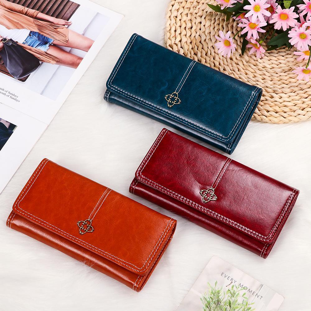 MIHAN1 Ví Da Đựng Tiền Xu Nhỏ Xinh Cho Nữ