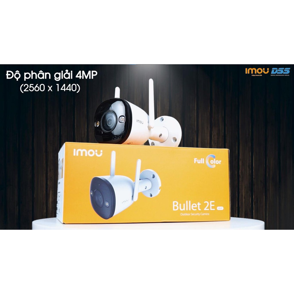 [Mã 154ELSALE2 giảm 7% đơn 300K] Camera WIFI IMOU IPC F22FP - IMOU THÁCH THỨC BÓNG ĐÊM F22FP full-color ban đêm có màu