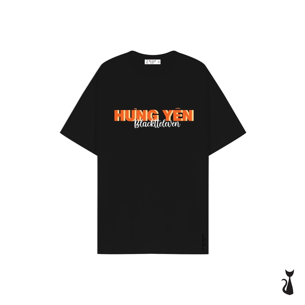 Áo thun tay lỡ from rộng local brand BlackCat Hưng Yên - Unisex nam nữ