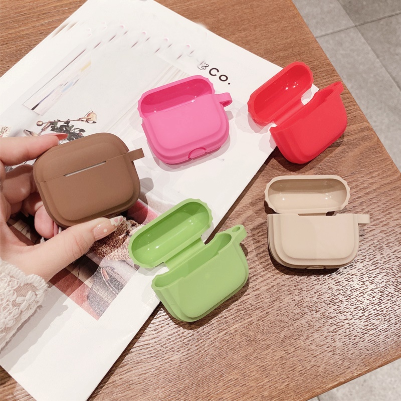 Case Ốp Vỏ Sò Cho Airpods 3 Mẫu Mới Nhất -Kèm Khóa