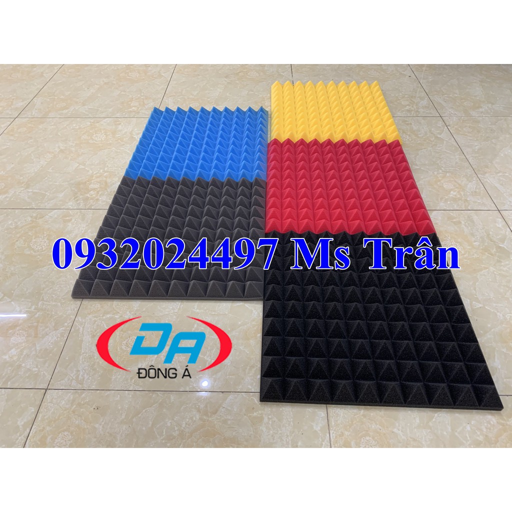 Mút kim tự tháp  tiêu âm kích thước 50 x 50 x 5cm