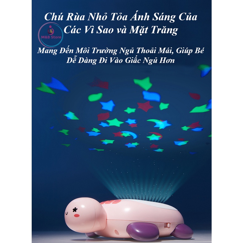 Rùa Ru Ngủ Phát Ánh Sáng, Nhạc Trắng - KUB