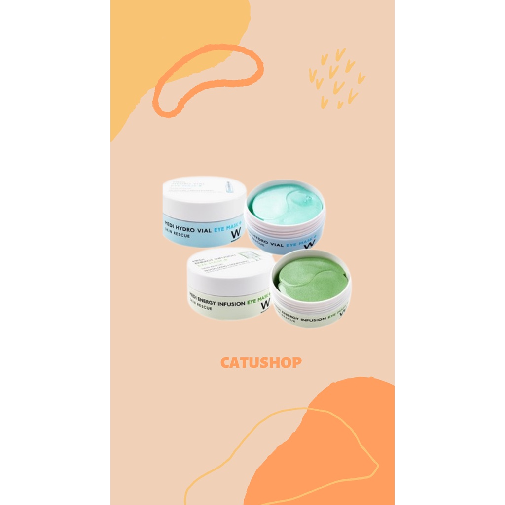 Mặt nạ thạch cho mắt WONJIN EFFECT MEDI EYE MASK