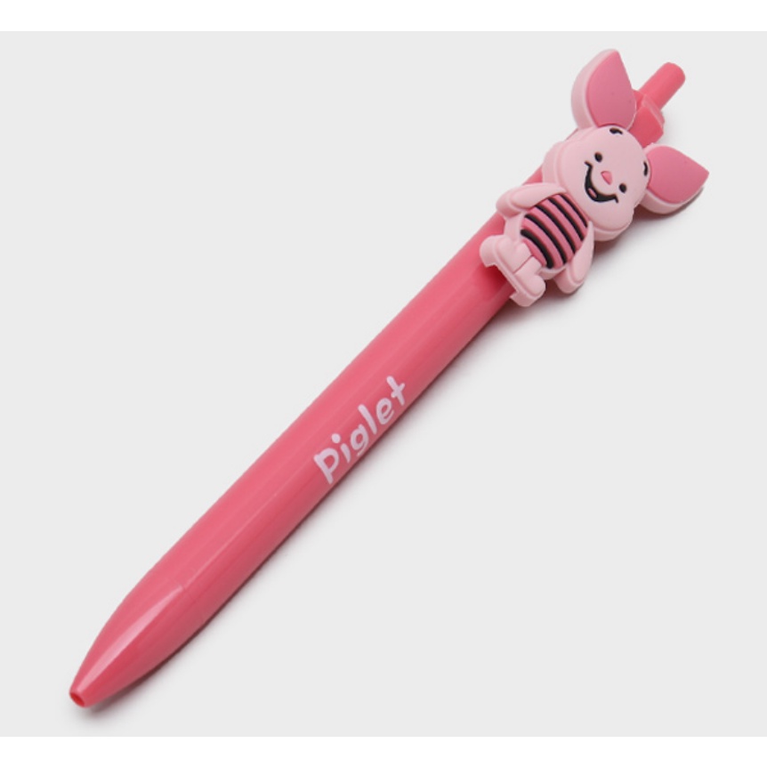 DAISO Bút Bi Silicon Họa Tiết Winnie the POOH 0.38mm 4Type (POOH / Hổ / Heo Con / EEYORE)