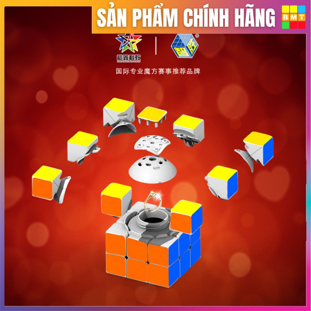 Rubik Giấu Tiền, YuXin Treasure Box 3x3, Rubik 3x3, Rubik biến thể, RUBIK BMT, đồ chơi thông minh cho bé