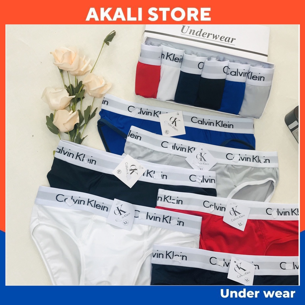 Quần lót nam tam giác thun lạnh cao cấp,quần sịp nam tam giác vải co giãn 4 chiều mát lạnh SC01  - AKALI