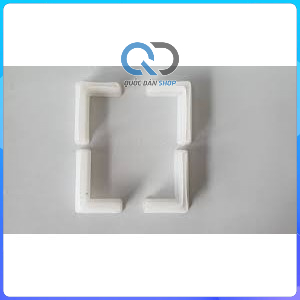 ĐẾ NHỰA - CHÂN NHỰA SẮT V LỖ