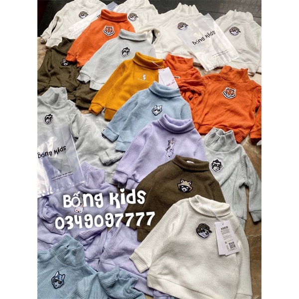 Áo Len Cổ Lọ Bé Trai &amp; Bé Gái Siêu Mềm GJ