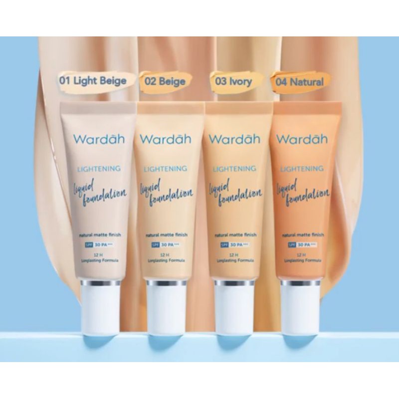 (hàng Mới Về) Kem Nền Dạng Lỏng Làm Sáng Da Dung Tích 25ml Wardah | BigBuy360 - bigbuy360.vn