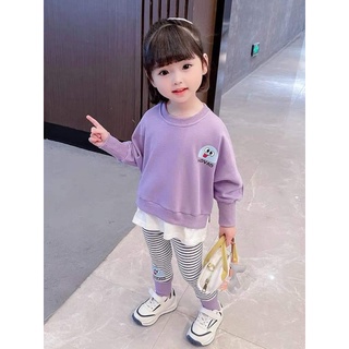 Chào thu bộ da cá cho bé gái