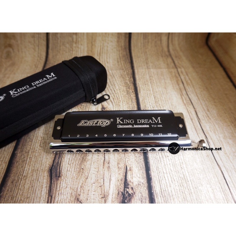 Kèn Harmonica EASTTOP CHROMATIC KING DREAM T12-48K