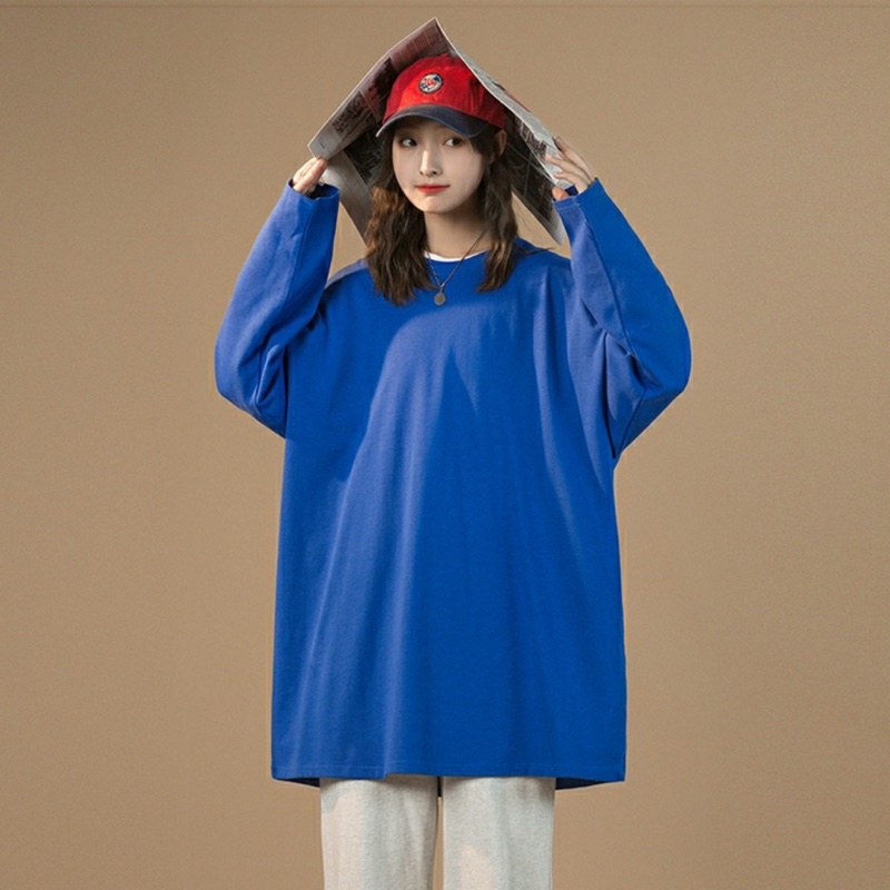 Áo thun dài tay nam nữ, áo phông dài tay chất cotton mềm mịn thấm hút mồ hôi in hình balen