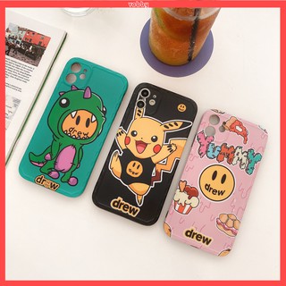 Ốp điện thoại DREW bằng nhựa mềm in hình hoạt hình xinh xắn cho iPhone12 mini 11 PRO MAX 7/8plus SE2020 X/XS XR XSMAX