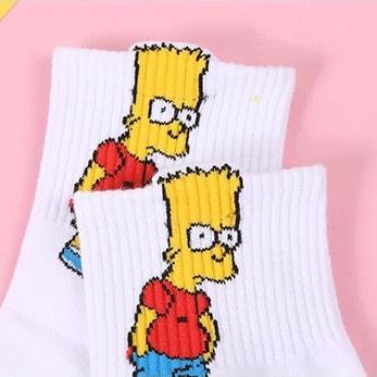Vớ Cotton Cổ Thuyền In Họa Tiết Hoạt Hình Phong Cách Hàn Quốc Thời Trang Cho Học Sinh
