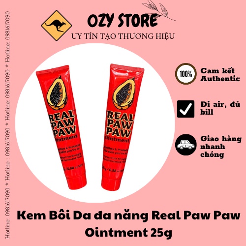 Kem đu đủ đa năng Real Paw Paw 25gr