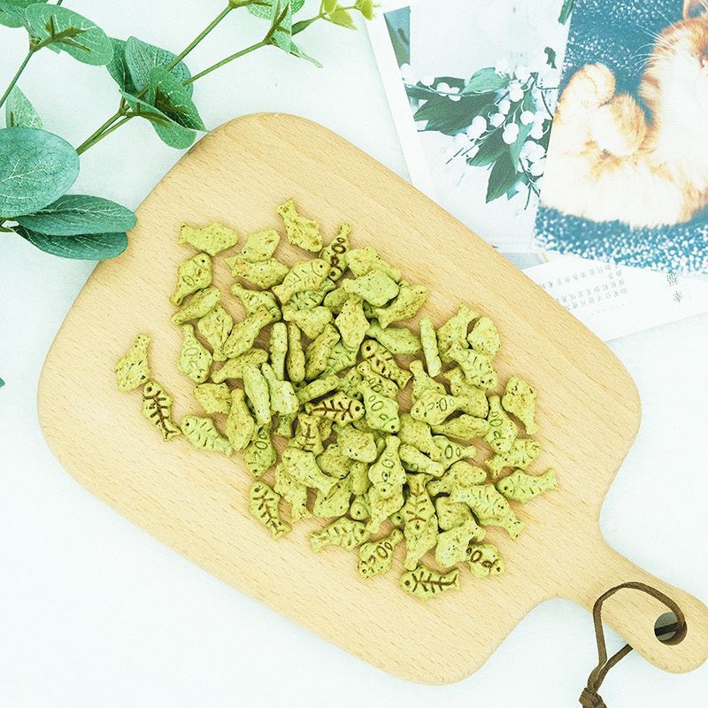 Bánh thưởng catnip cho thú cưng, bổ sung dinh dưỡng, giảm stress giảm mùi hôi miệng, tiêu búi lông cho thú cưng