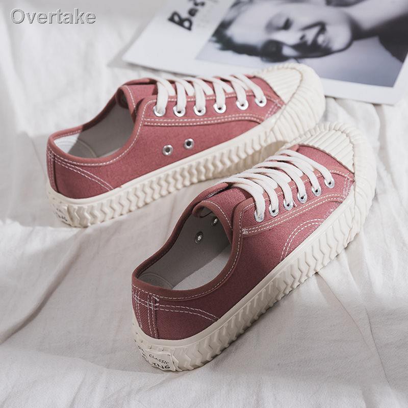 Giày Thể Thao Nữ Bằng Vải Canvas Thời Trang Phong Cách Hàn Quốc | BigBuy360 - bigbuy360.vn