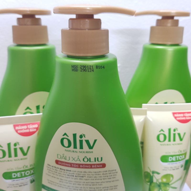 Dầu gội OLIVE siêu mềm mượt (tặng kèm Sữa tắm)