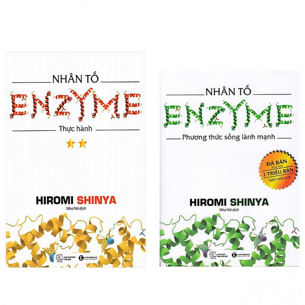 Sách - Combo nhân tố enzym 1 + 2 (2019)