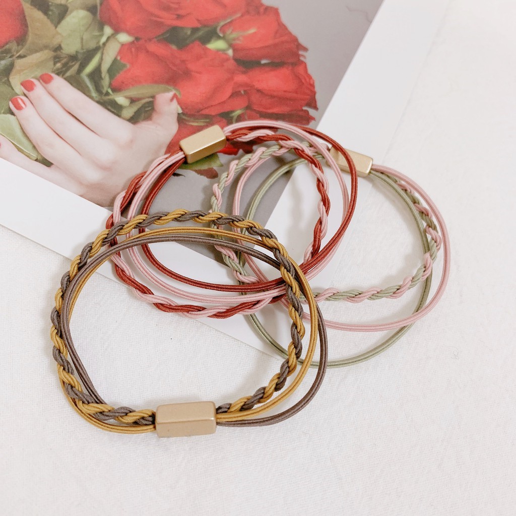 Dây Buộc Tóc B645 Kiểu Dáng Đơn Giản Dễ Thương