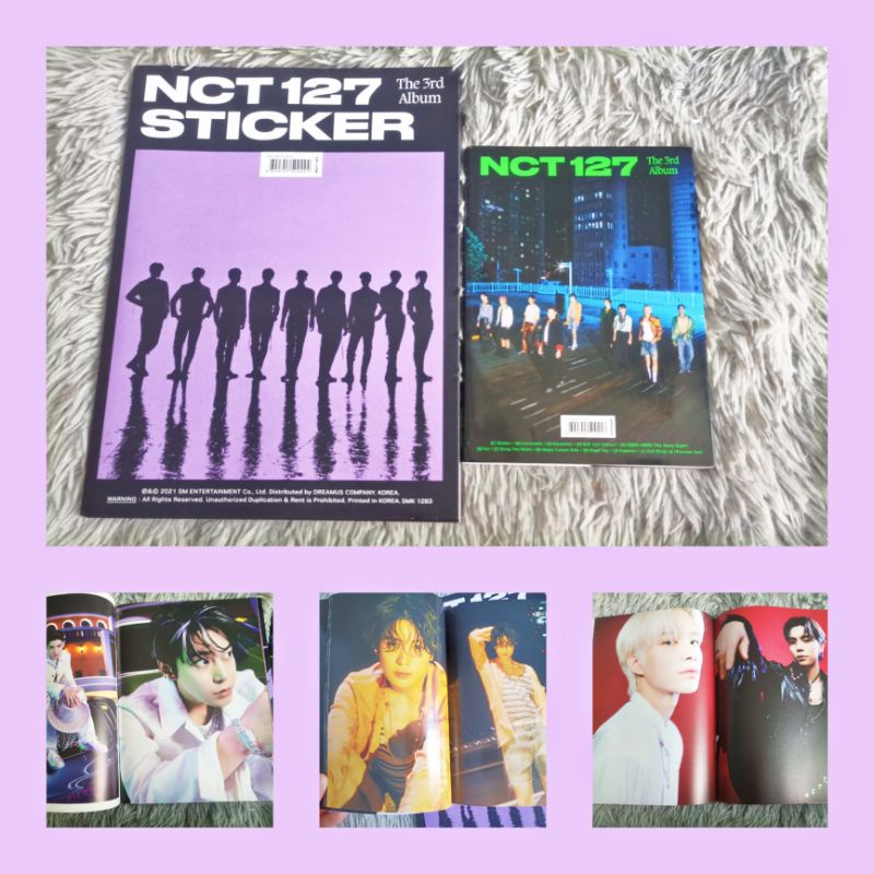 NCT 127 ALBUM STICKER KHÔNG ĐỒ RANDOM