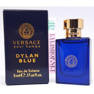 Nước hoa mini nam VERSACE POUR HOMME DYLAN BLUE Eau de toilette chai 5 ml chính hãng