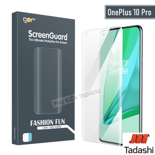 Bộ 2 miếng dán dẻo gor oneplus 10 pro/ oneplus 9 pro/ oneplus 8/ 8 pro full màn dán dẻo 3d trong suốt vuốt mượt - gor