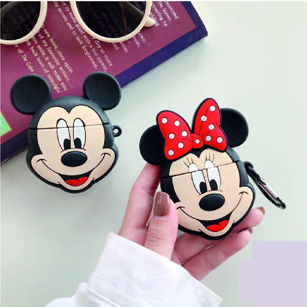 Airpods Case MICKEY &amp; MINNIE Case Tai Nghe Không Dây Airpods 1/2/i12 - MOBILE89